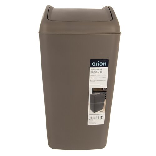 Orion szemetes kosár Waste kolíbka 40 l, barna