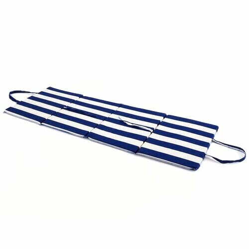 B.E.S. Petrovice Пляжний шезлонг, синьо-біла  смужка