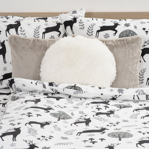 Lenjerie de pat din flanel 4Home Autumn Forest, 140 x 200 cm, 70 x 90 cm