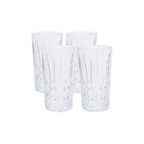 4-częściowy komplet szklanek na long drink 4-częściowy komplet szklanek na long drink