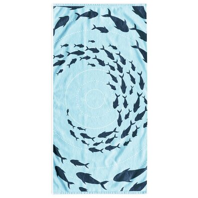 DecoKing Plažna brisača Shoal, 90 x 180 cm