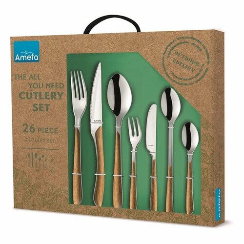 Set tacâmuri Amefa Eclat Nature, 24 piese