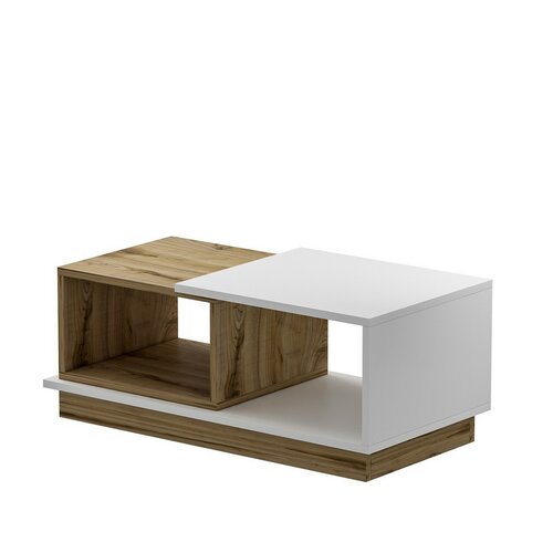 Măsuță de cafea Viana White and Oak