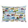 Bellatex Подушка VIOLA Місто, 40 x 60 см