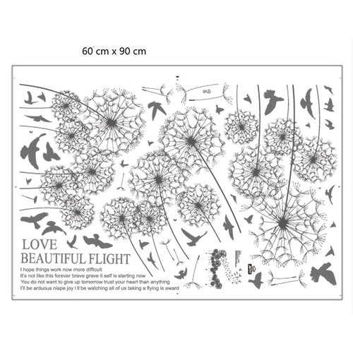 SNaklejka dekoracyjna Dmuchawce