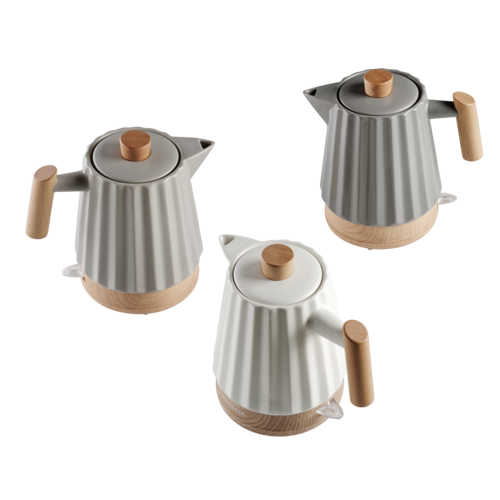Concept RK0091 ceainic electric, gri deschis