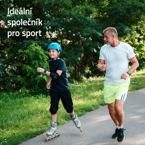 LAMAX Chytré hodinky pre deti Bcool 2 Play, modrá