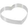 De Buyer 3099.51 gelochte Kuchenform Herz 12