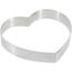 De Buyer 3099.51 perforowana rama do ciast Serce 12 cm, stal nierdzewna