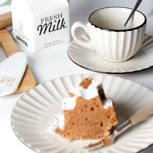 Set de 4 cești Mäser OSITA – 200 ml, crem