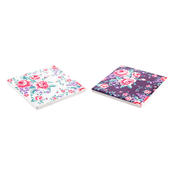 Altom Keramická podtácka Floral , 10 x 10 cm, sada 4 ks