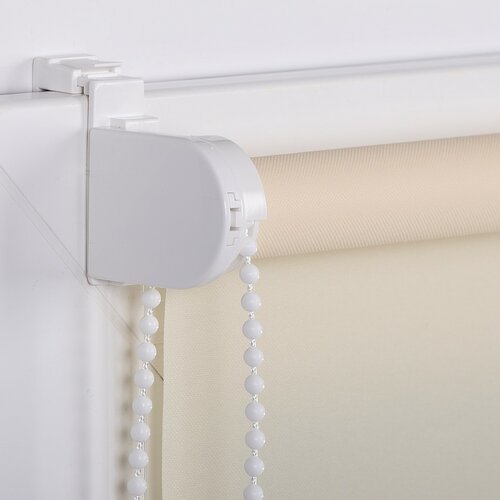 Рулонна штора MINI Rainbow Line екрю, 73 x 150 см
