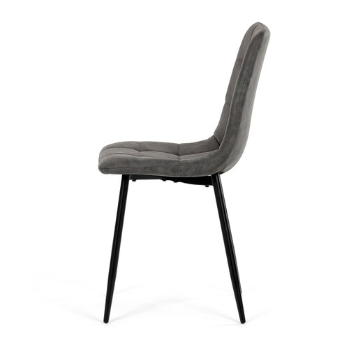 Scaun de sufragerie Vintage CT-281 BK3, negru