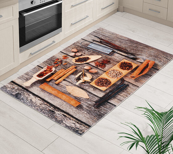 Teppich griechischer Tisch 3D, 80 x 120 cm