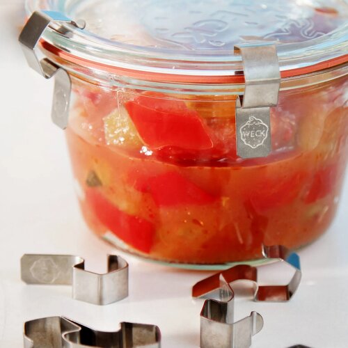 Set de cleme pentru borcane Weck  12 piese