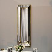 Zrcadlo Carlos Gold 30 x 90 cm