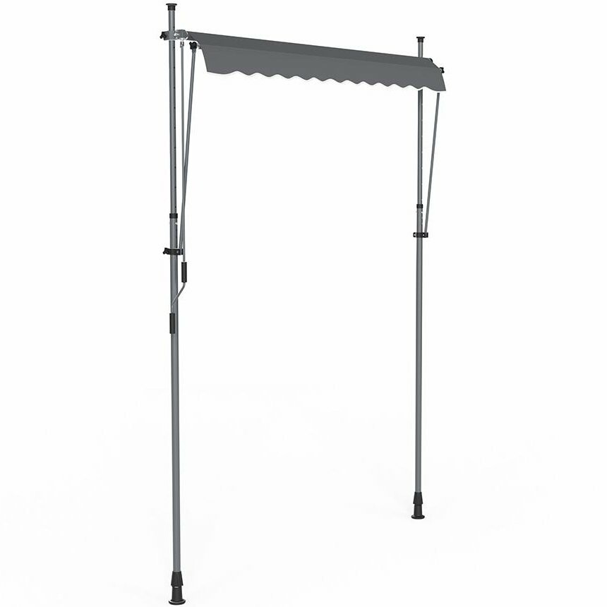 Balkónová markíza Apollo 250 cm, sivá, 250 cm