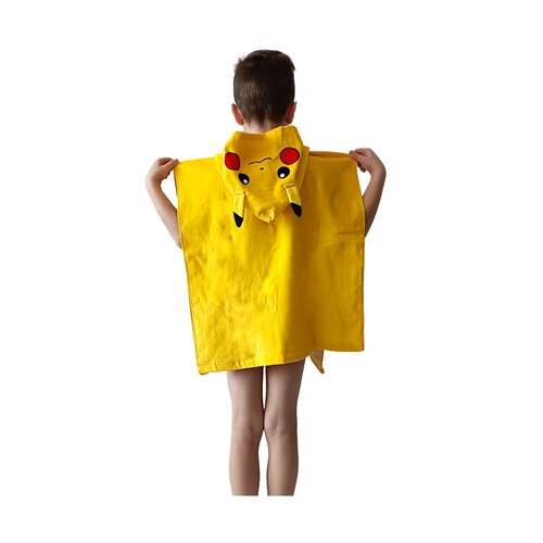 Poncho für Kinder Pokémon Ich wähle dich Pikachu,, 50 x 115 cm