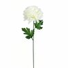 Floare artificială Crizantemă 50 cm, albă