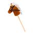 Faunica Hobby horse Scarlet, svetlohnedý kôň na tyči