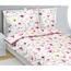 Bellatex Lenjerie de pat din bumbac Louka roz,verde, 140 x 200 cm, 70 x 90 cm