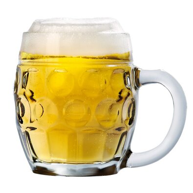 Pivska kozarec z ročajem TÜBINGER, 0,4 l