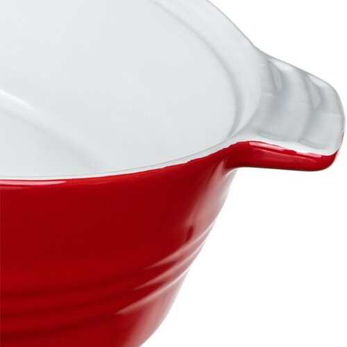 Banquet Culinaria Red kerek forma sütőedény fedéllel 3 l