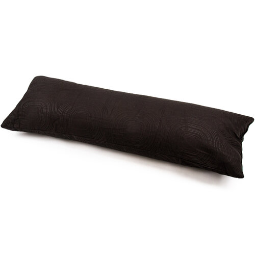 4Home Poszewka na poduszkę relaksacyjną Mąż zastępczy Doubleface czarny, 55 x 180 cm