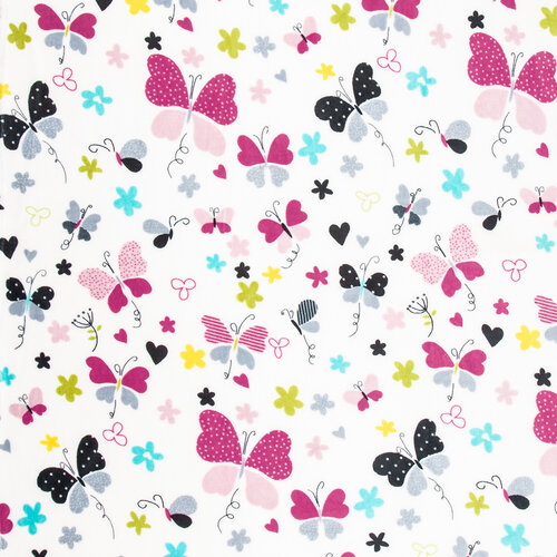 4Home Soft Dreams Butterfly Decke, 150 x 200 cm