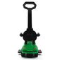 Mașinuță Baby Mix pentru copii cu sunet și barăde ghidare Racer, verde
