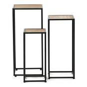 Set de suporturi metalice pentru flori LOFT Trio,3 bucăți