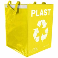 Sixtol Tasche für sortierte Abfälle  SORT EASY PLASTIC, 36 l