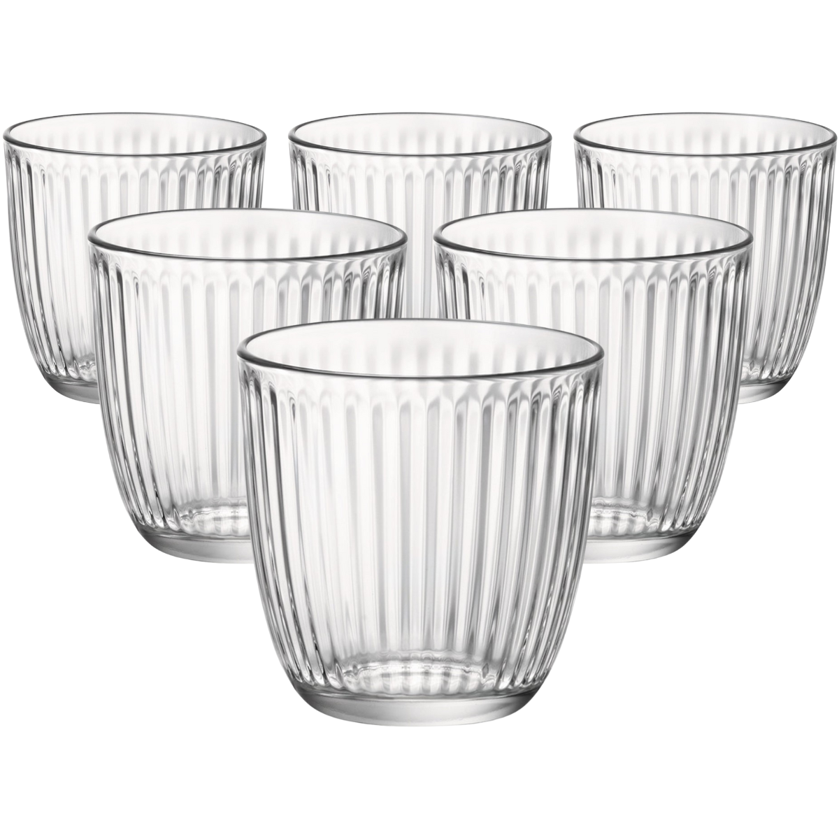 Bormioli Rocco 6-częściowy zestaw szklanek Line, 290 ml, 290 ml