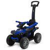 Baby Mix Odpychacz dla dzieci z prowadnicą Mega Prime EVA, niebieski