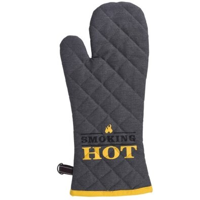 Кухонна прихватка Hot темно-сірий, 17 x 32 см