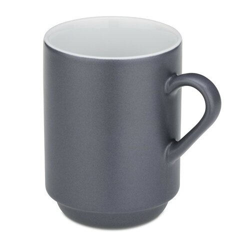 Kela Komplet keramičnih skodelic MATTIA, 2 kos,siva, 300 ml