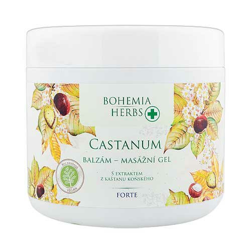 Bohemia Herbs Massage Pferdegel extra stark, 600 ml