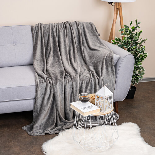 4Home odeja Soft Dreams Luxury siva, 150 x 200 cm