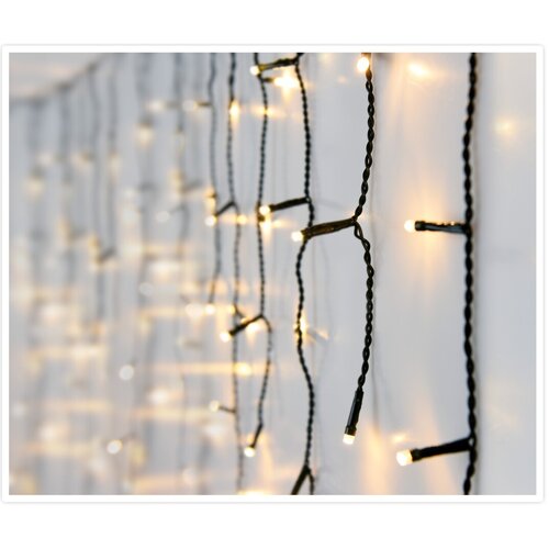 Božična lučkarska veriga Icicle, toplo bela, 360LED-diod