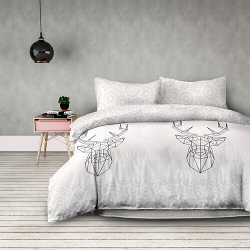 Restilo Flanelové obliečky My Deer friend, 160 x 200 cm, 2 ks 70 x 80 cm