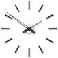 Future Time FT9600BK Modular black Designerski zegar naklejany, śr. 60 cm