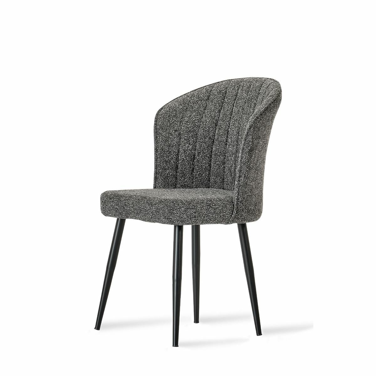 Sada jídelních židlí Rubi Anthracite, 4 ks