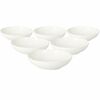 Zestaw 6 porcelanowych talerzy głębokich Linie 20 cm