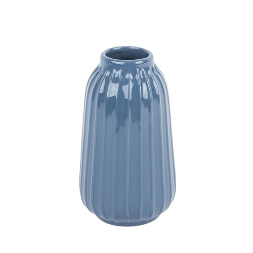 Elegantná váza Lily modrá, 18 cm