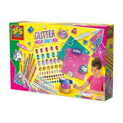 Ses 14139 Mega box - Creație cu sclipici