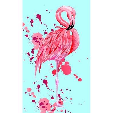 Ręcznik dziecięcy Flaming, 30 x 50 cm