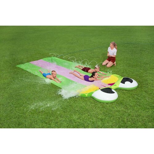 Bestway Trojni tobogan Friendly Frog , 4,88 m