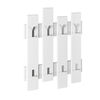 Wandgarderobe Wave White