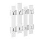 Wandgarderobe Wave White