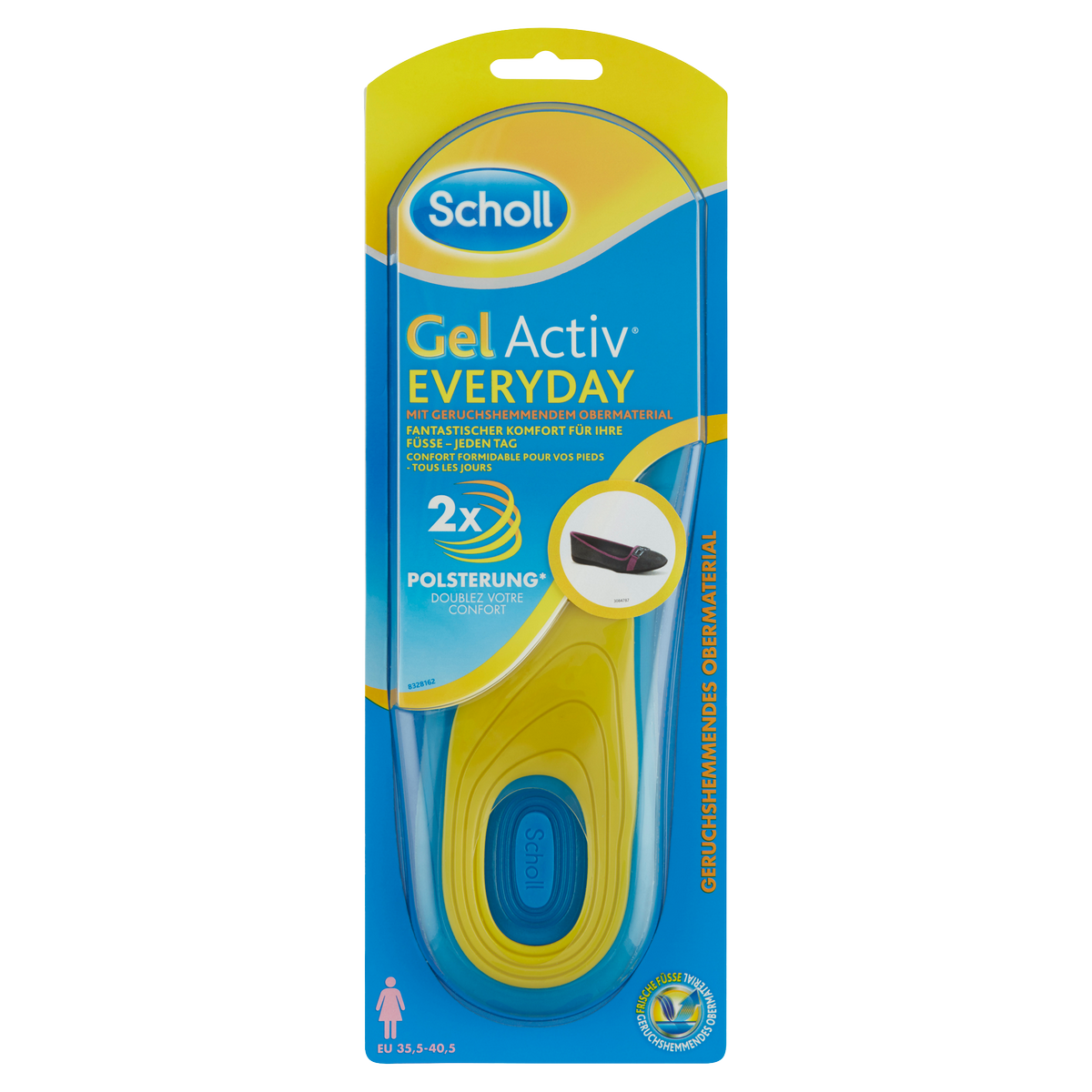 Scholl Dámske vložky do topánok na bežný deň GelActiv